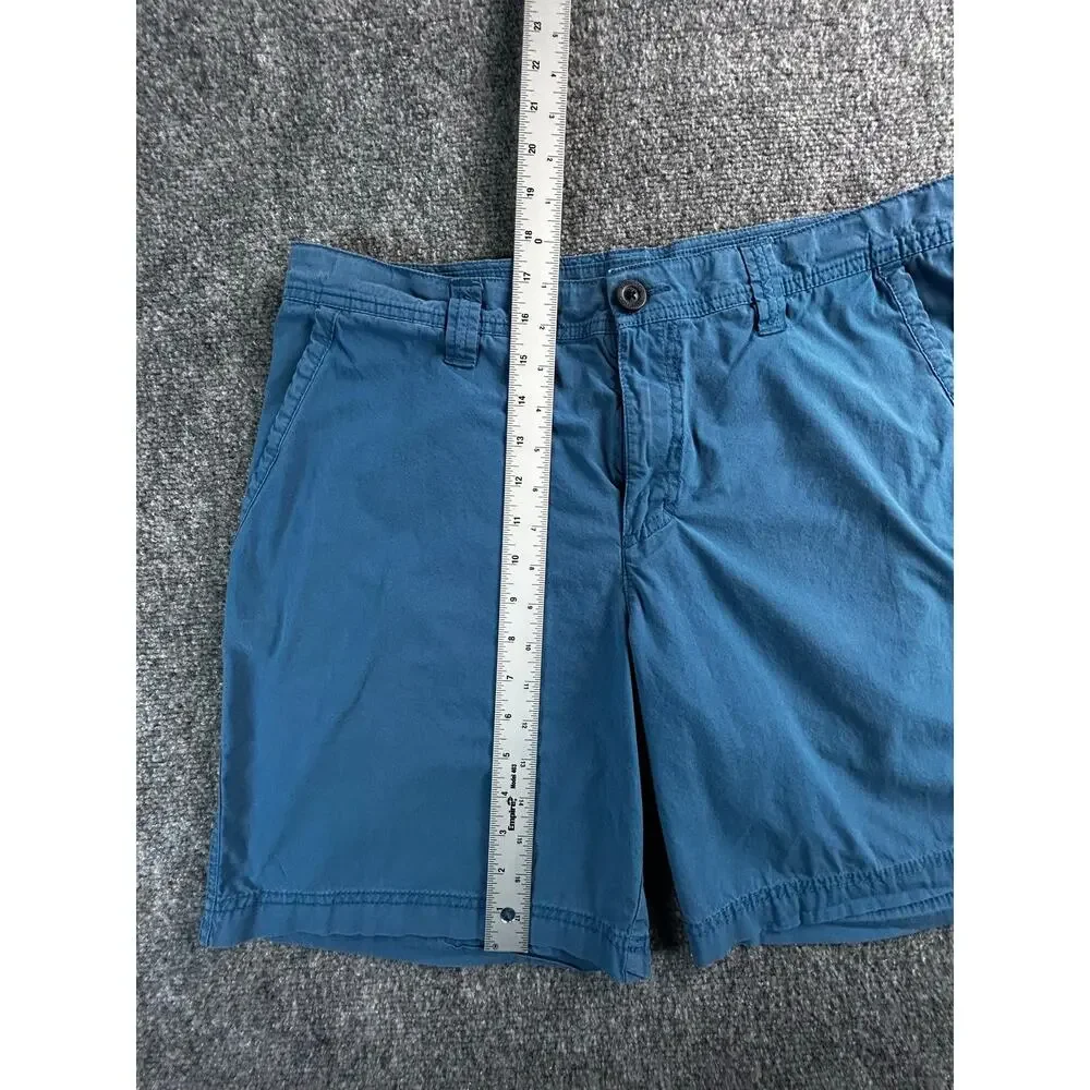 Columbia Men's Blue Stretch Casual Chino Shorts Size 32